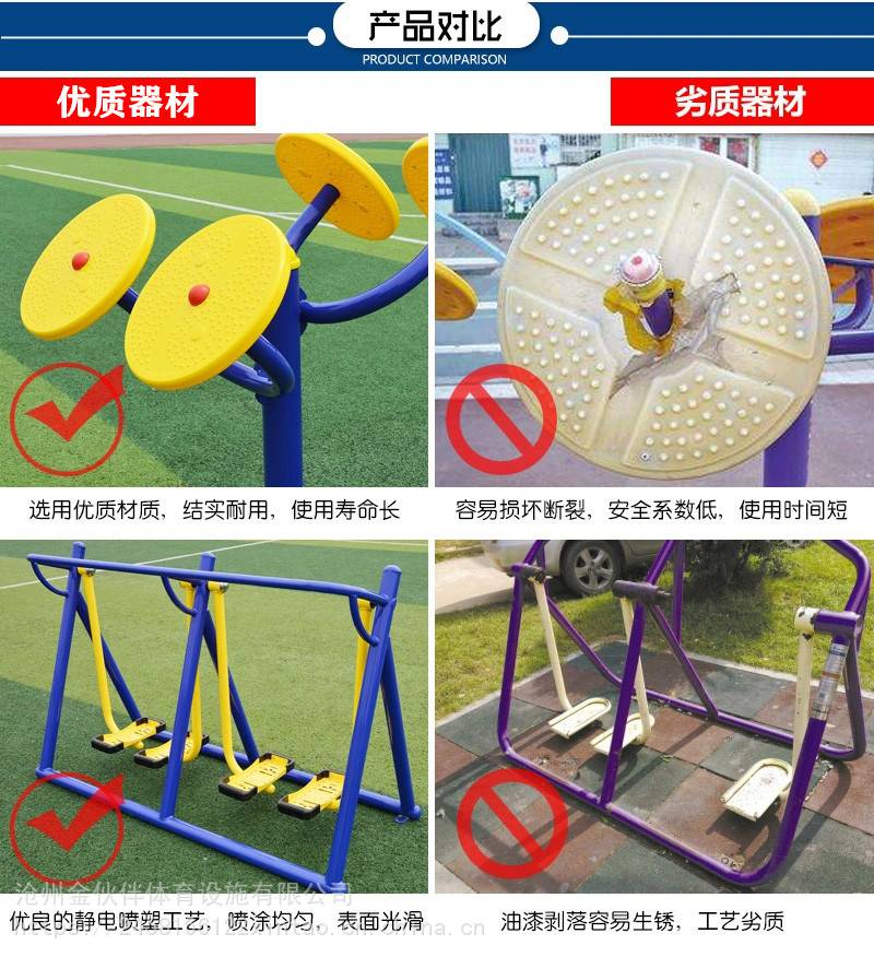 室外健身器材户外小区公园社区广场老年人体育运动路径漫步机(图16)